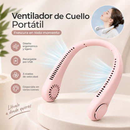 Ventilador Cuello Portátil