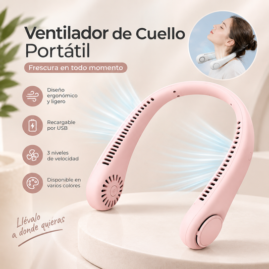 Ventilador Cuello Portátil