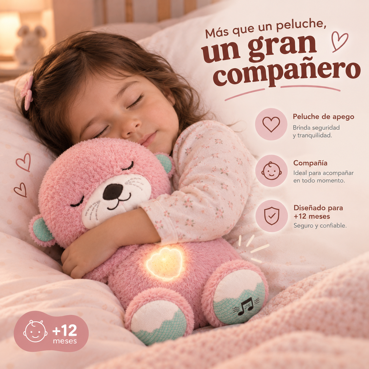 Peluche Nutria que Respira