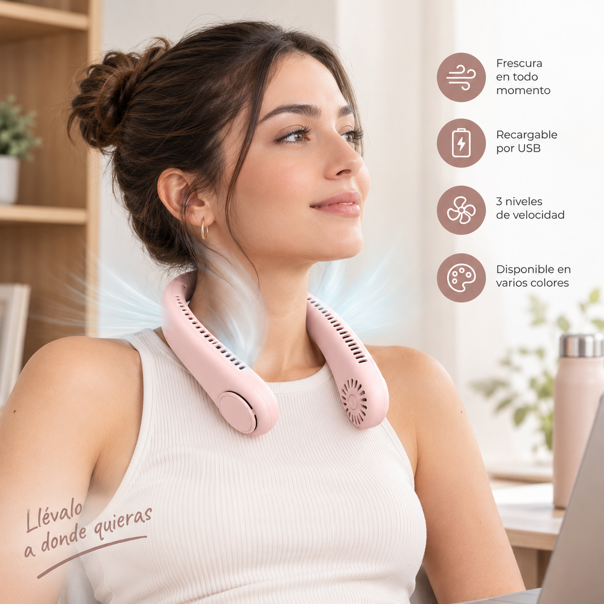 Ventilador Cuello Portátil