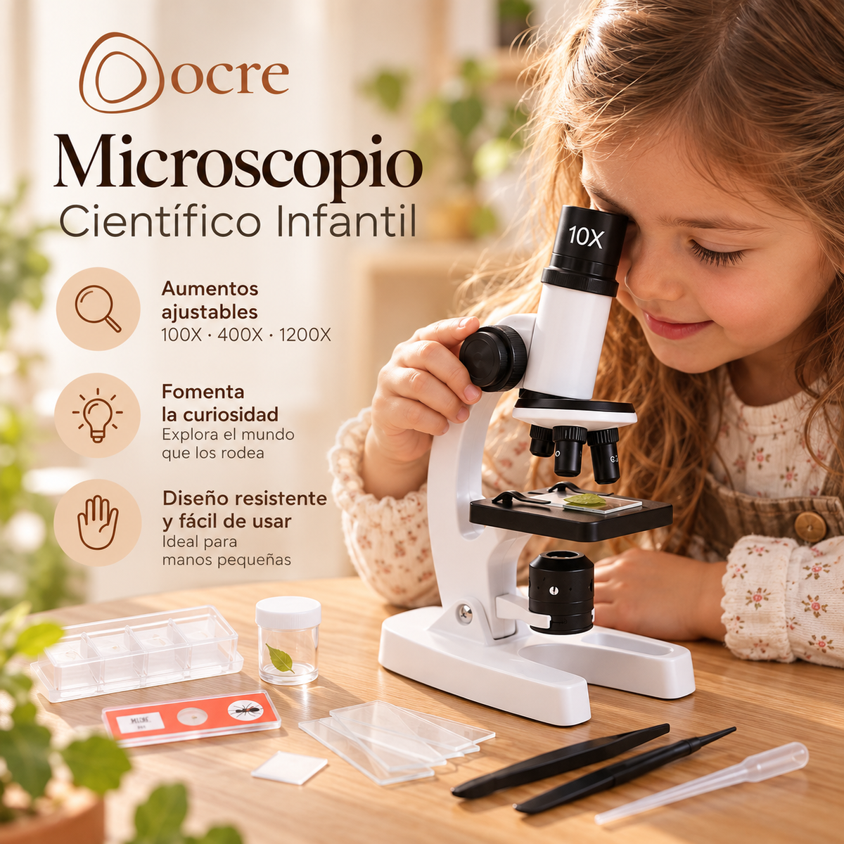 Microscopio Científico Infantil