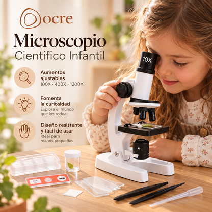 Microscopio Científico Infantil