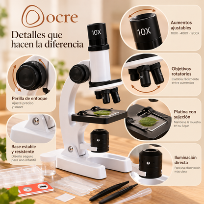 Microscopio Científico Infantil