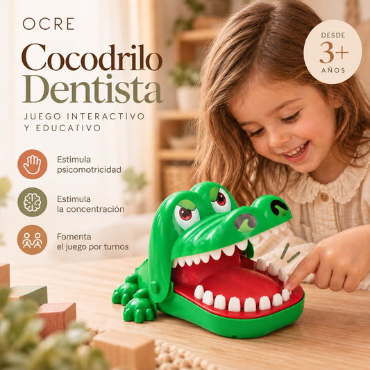 Juguete Cocodrilo dentista