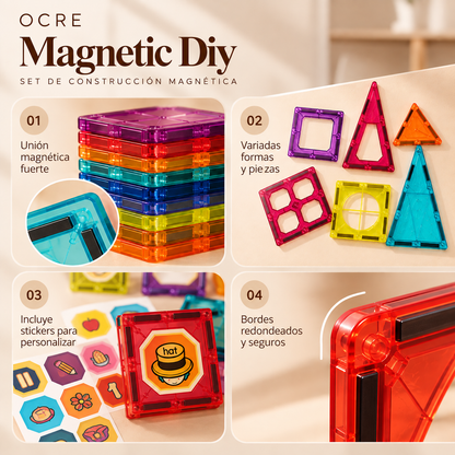 Magnetic DIY — Set de Construcción Magnética