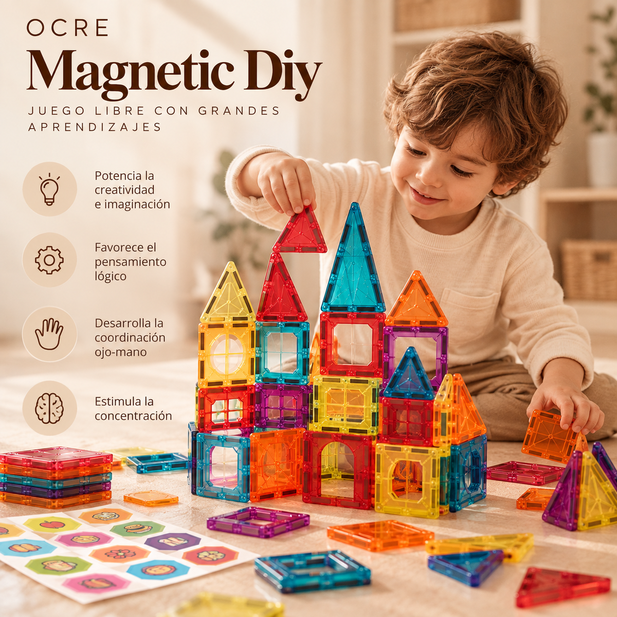 Magnetic DIY — Set de Construcción Magnética
