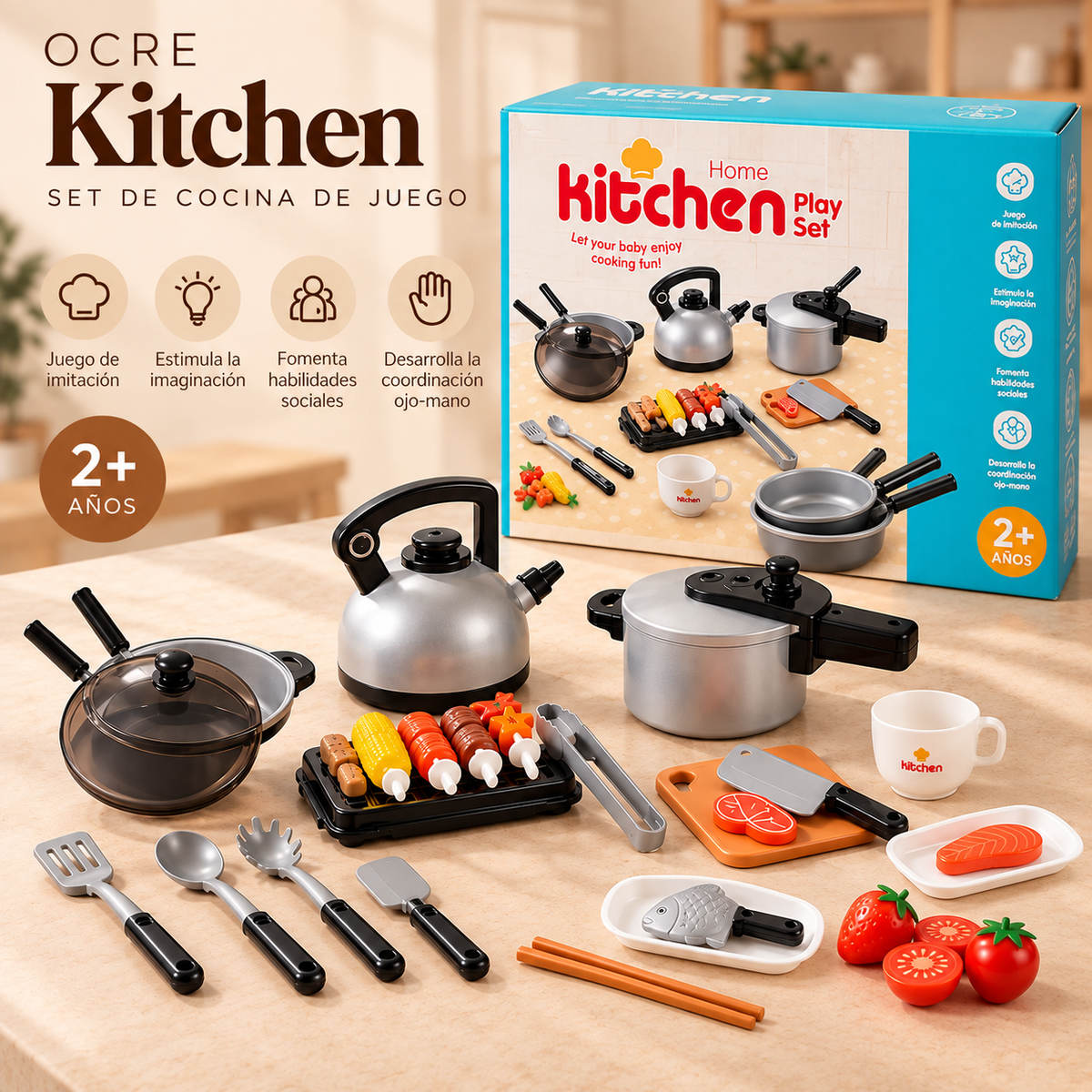 Kitchen — Set de Cocina de Juego 🍳