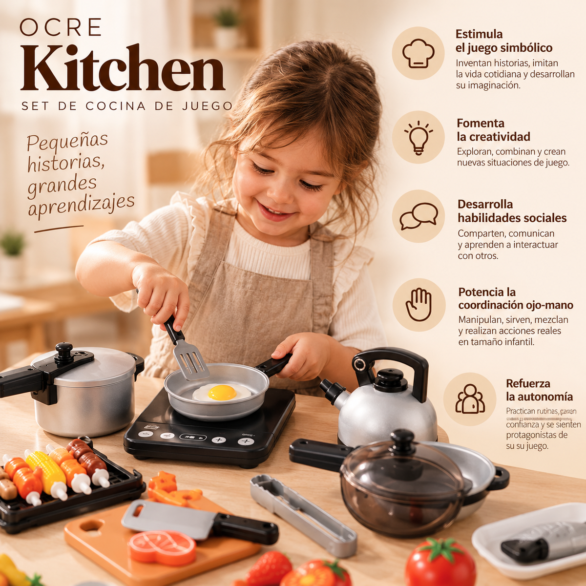 Kitchen — Set de Cocina de Juego 🍳