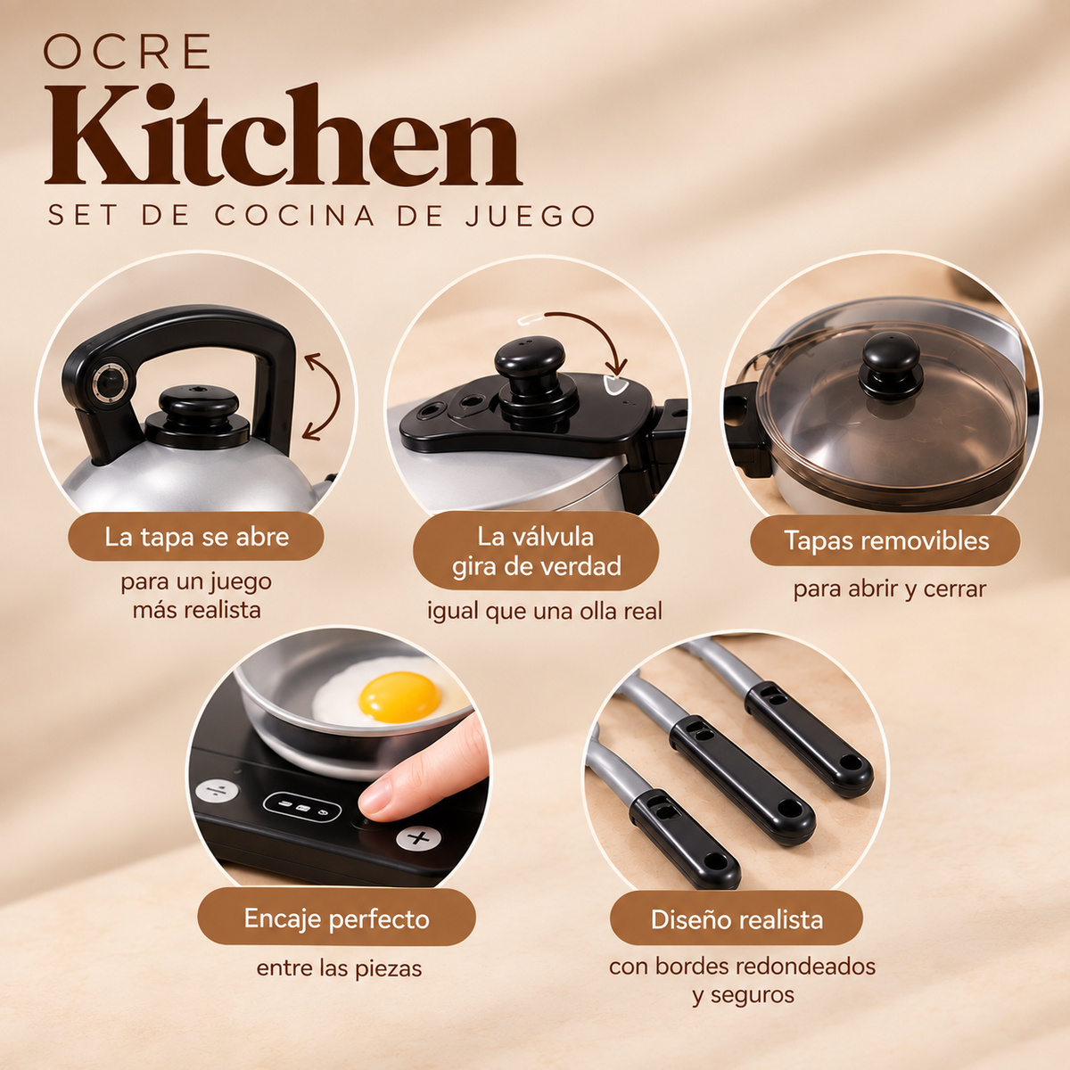 Kitchen — Set de Cocina de Juego 🍳