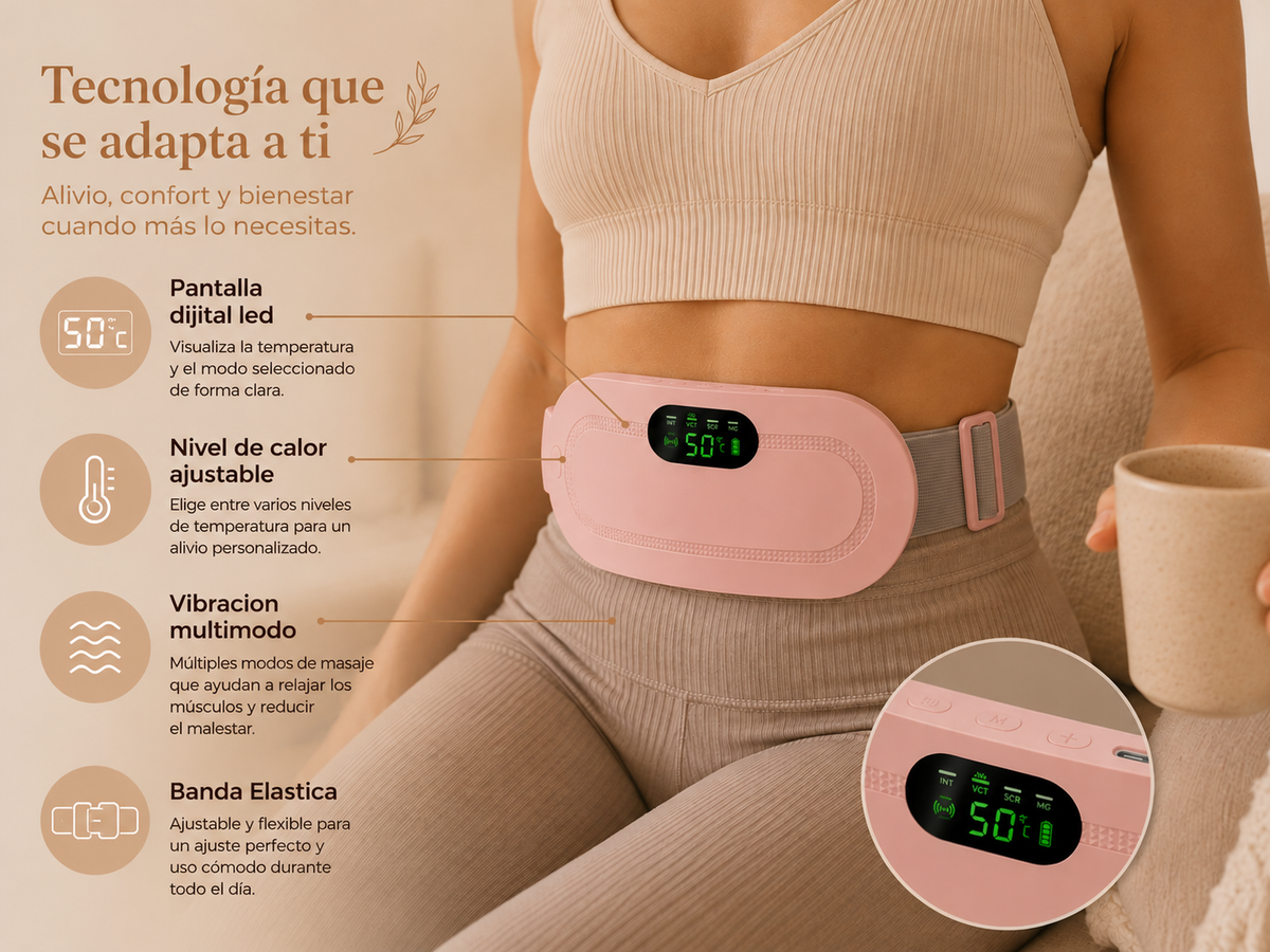 Cinturón Térmico Menstrual