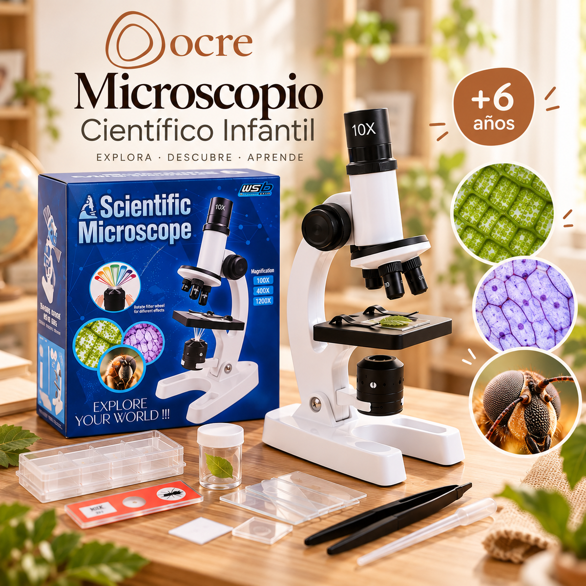 Microscopio Científico Infantil